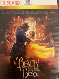 Disney’s BEAUTY And The BEAST LIVE! (DVD-2017) Emma Watson!