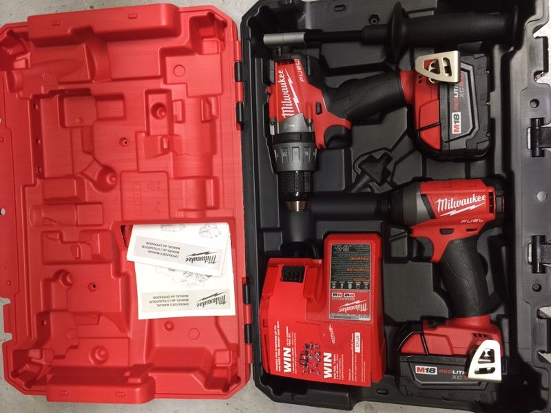 18 volt fuel hammer drill combo kit