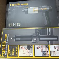 Brand new fantik vacuum and scwedriver