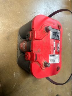 Optima battery as is needs charge