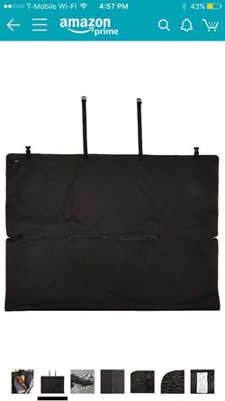 Back seat cover for pets
