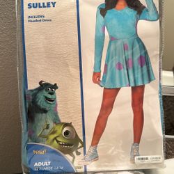 Adult Sulley Hooded Dress X-Large