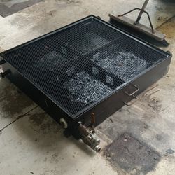 2 Rolling 15 Gallon Oil/Fluid Drain Pans, For 4 Post Drive On Lifts