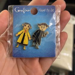 Loungefly Coraline And Wybie Doll Enamel Pin