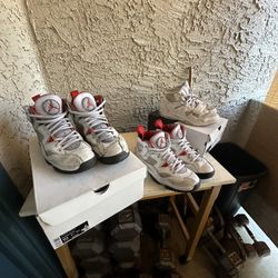 3 pairs of size 10 men’s Jordans 