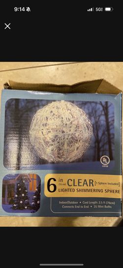 Christmas Globe Light