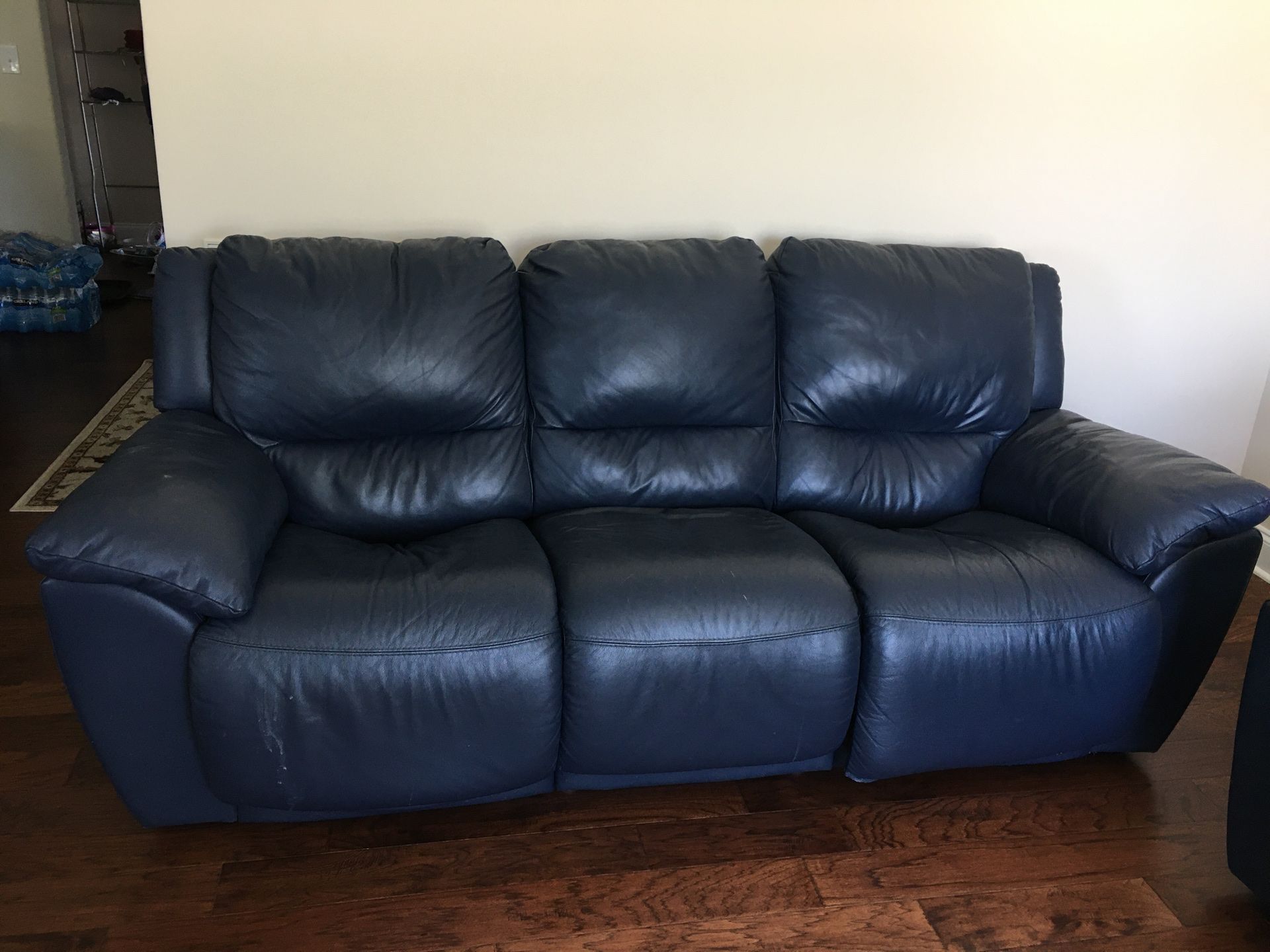 Leather Sofa recliner
