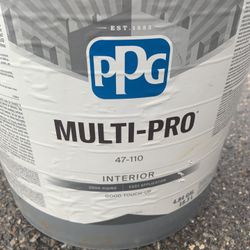 5 gal. Base 1-Flat Interior Paint