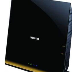 Router - NETGEAR WiFi Router  with ethernet cable and modem wires