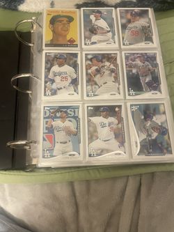 Folder of Baseball Cards