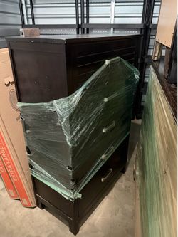 Bobs Discount Furniture Brown Dresser