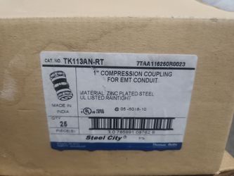 1" compression coupling