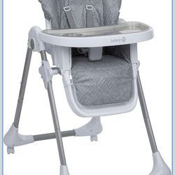 Safety 1st High Chairs for Babies and Toddlers, 3-In-1 Grow and Go with Tray and Adjustable Seat