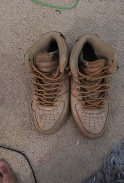Air Force 1 Wheat (used) size 8