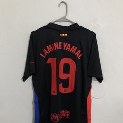 FC Barcelona 2024-25 Away Lamine Yamal Jersey (small Medium Large XL 2XL)