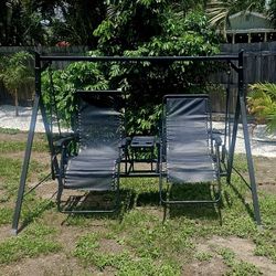 2 Person Reclining Swing Zero-Gravity