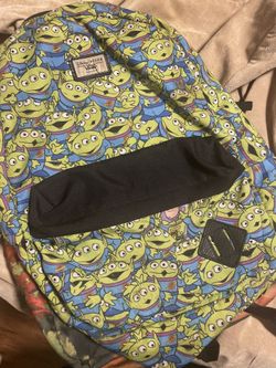 Mickey Fishing And Toy Story Aliens Backpacks. Disney x Vans And JanSport. for Sale in Riverside CA OfferUp