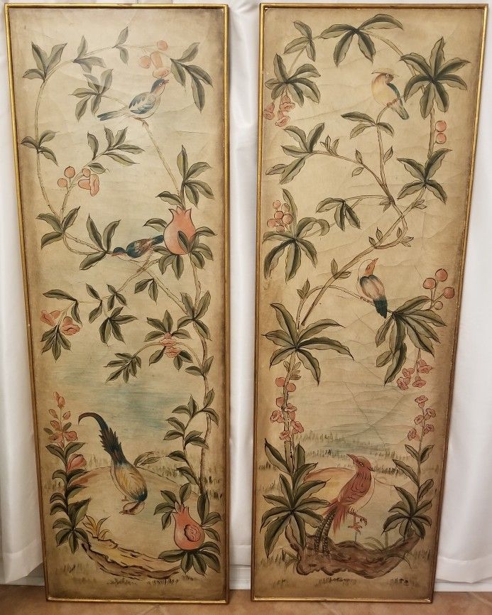 Bird Wall Art on Wooden Boards