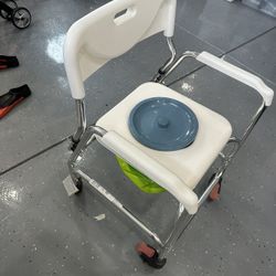 Nova Medical Shower Commode With Wheels