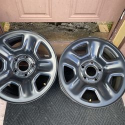 5 Rims 17  5Lugs For Jeep or Similar SUV Or Truck 