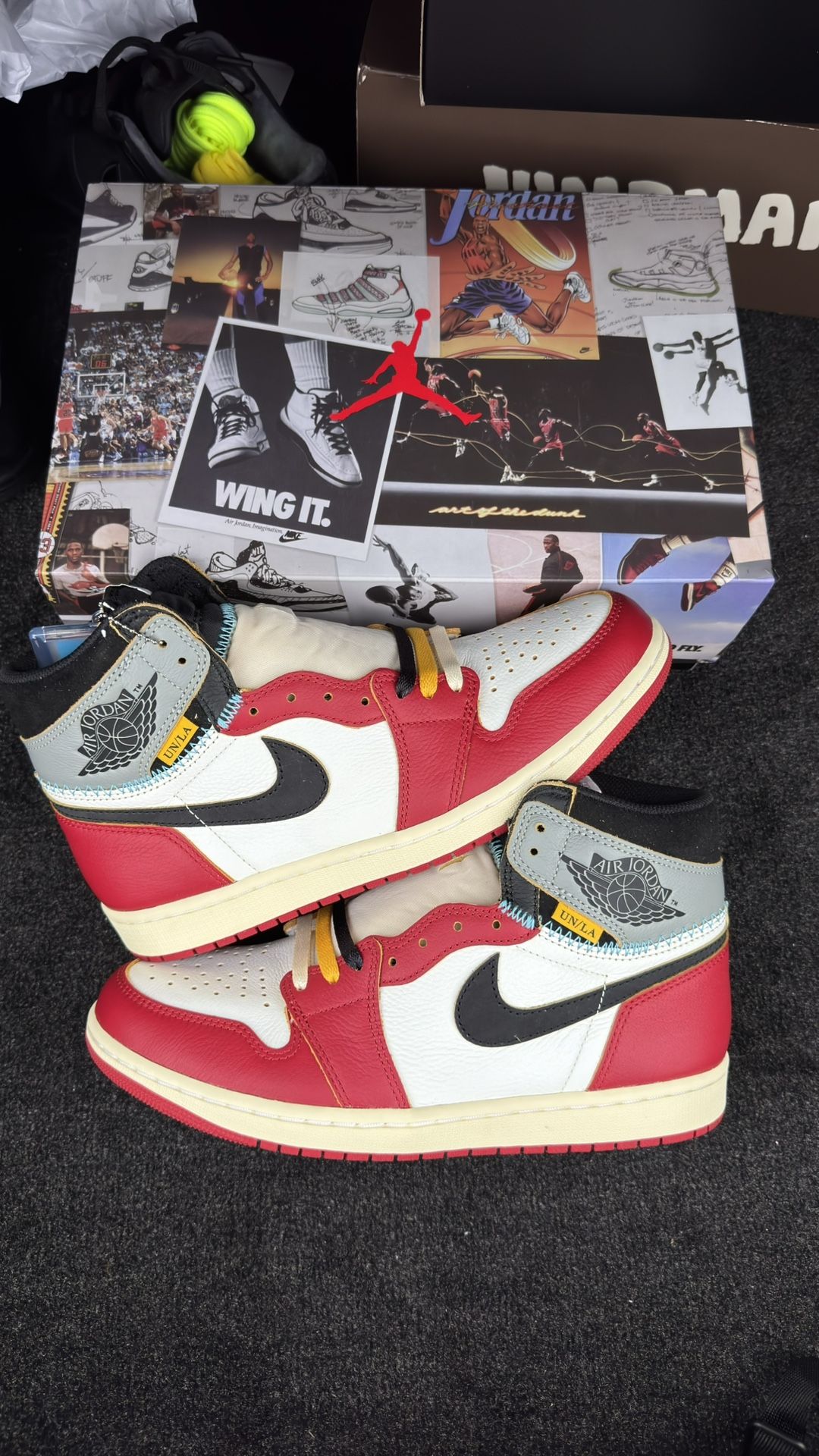 Air Jordan 1 High Union LA Chicago Shadow