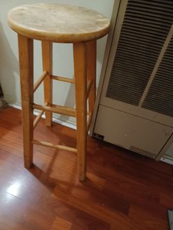 Wood Stool