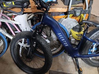 Aventon Aventure Electric Fat Tire Bike 196 Miles