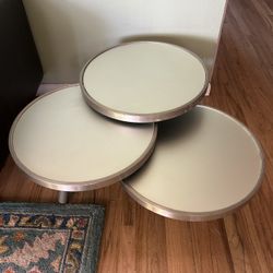 Modern Tiered End Table - Expandable 