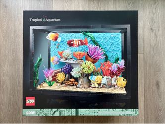 New LEGO Tropical Aquarium 10366