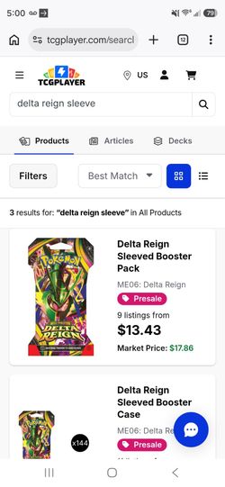 Delta Reign Sleeve