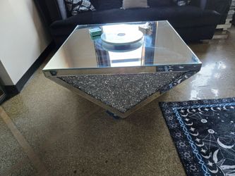 Luxury Mirrored Coffee Table