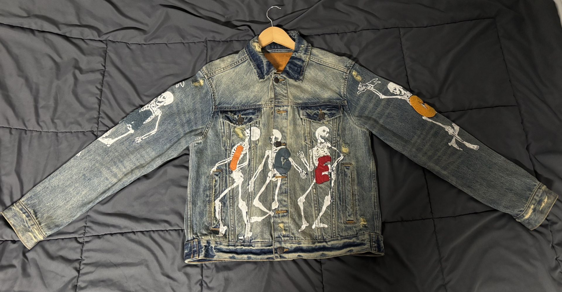 Icecream Denim Jacket Sz Small