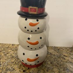 Multi Use Storage Snowman
