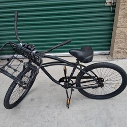 EZ Cruz  Beach Cruiser With Front Basket