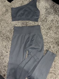 Gray Women’s Gym Set