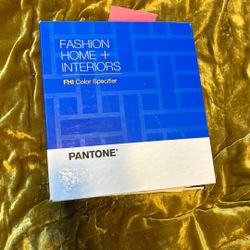 Pantone Fashion + Home interiors book