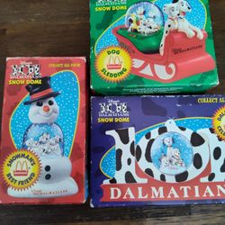 101 Dalmatians Disney Snow Dome McDonald's Toys 1996