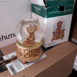 Musical Angel Glass Christmas