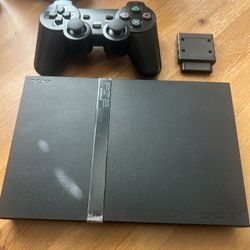 PS2 Slim - Tested & Working (With wireless Controller)