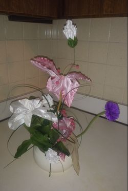 Beautiful fake flowers