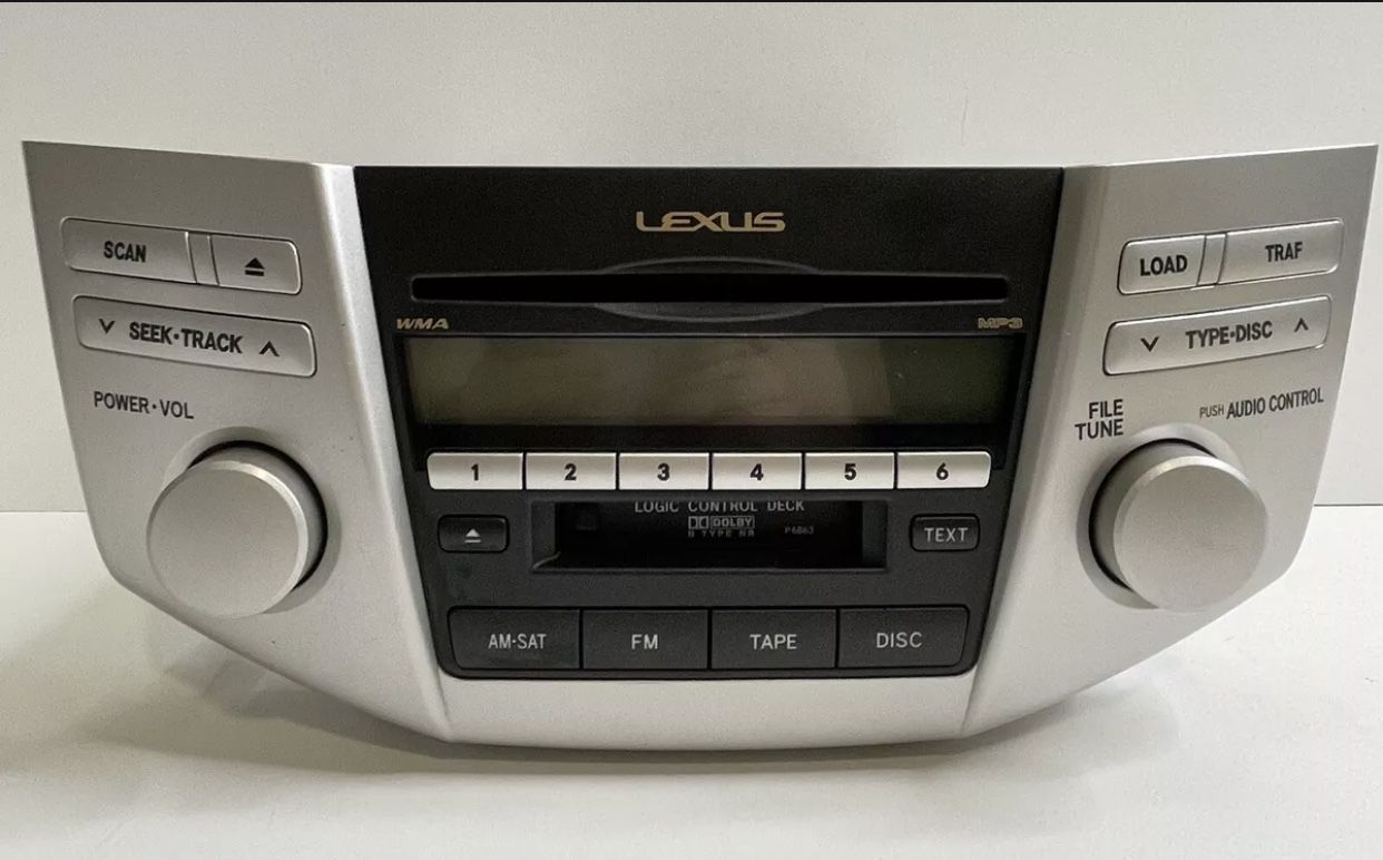 2007-2009 LEXUS RX400H Audio Radio Stereo Receiver Pioneer w/6 CD 86120-48A20