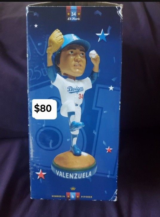 Valenzuela Dodger Bobble Head New