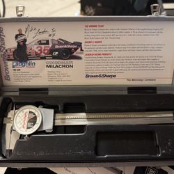 Brown & Sharpe Dial-Cal Universal Dial Calipers, NASCAR Limited Edition