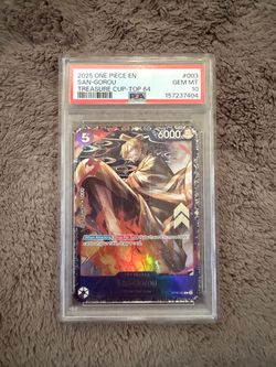 One Piece PSA 10 (Treasure Cup 2025) Top 64 San-Gorou