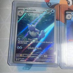 Pokemon 151 Wartortle 171/165 And Blastoisr Ex 200/165 NM