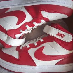 Nike Court Borough Mid 2 Size 3 Youth (3Y) 