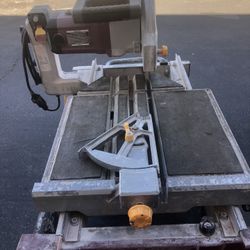 Tile Saw With Stand 