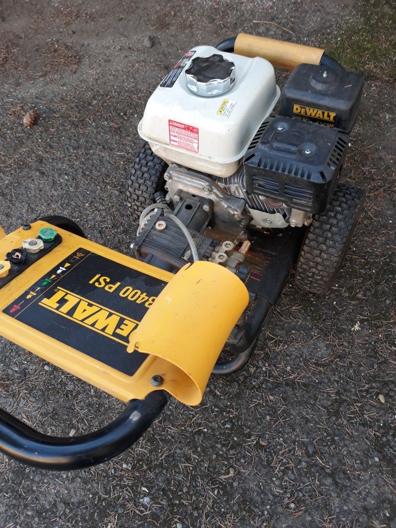 Dewalt pressure washer