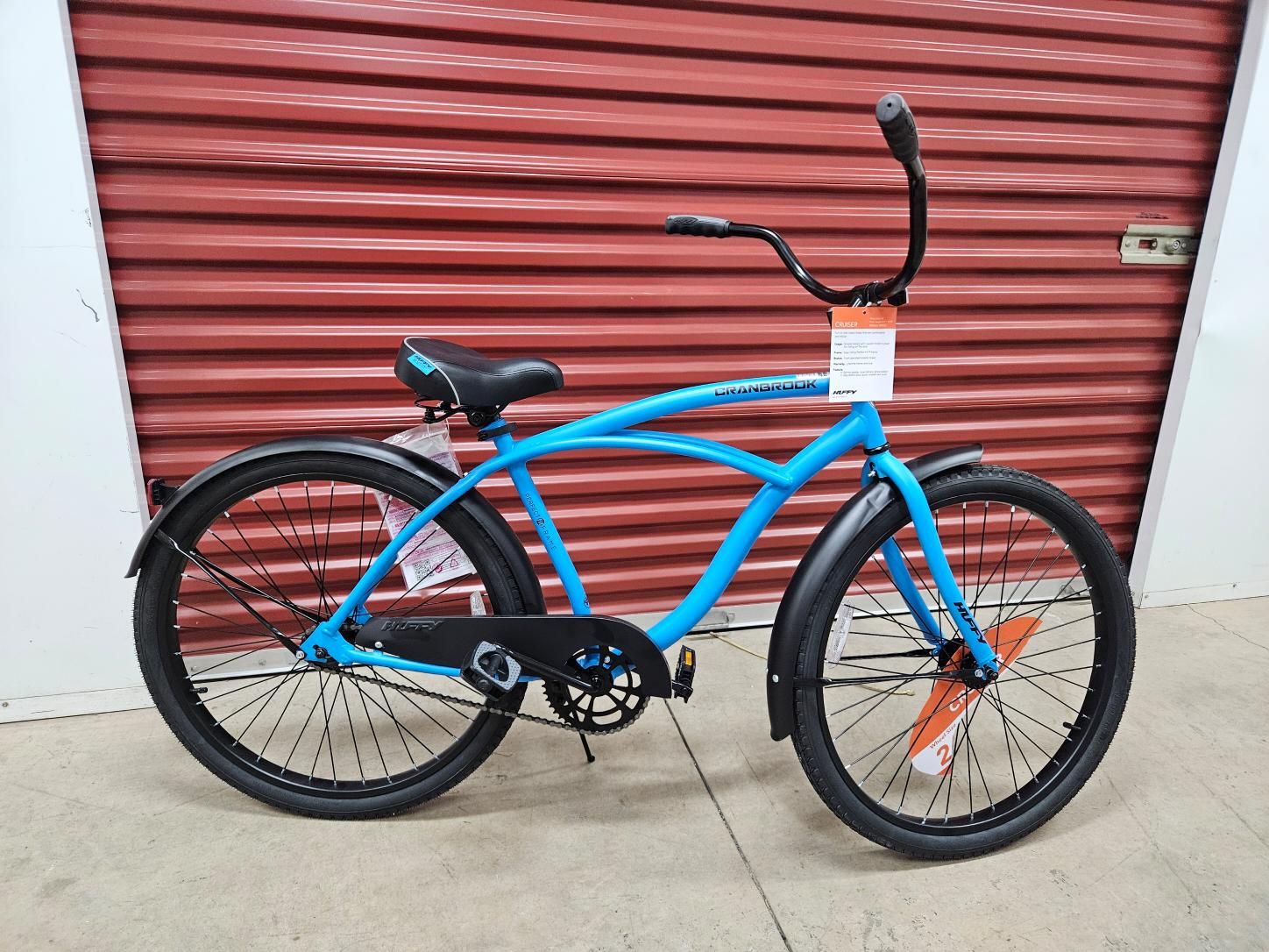 26" Huffy Adult Cruiser Bike Matte Blue