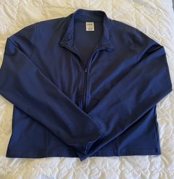 Victoria secret pink Navy Zip Up